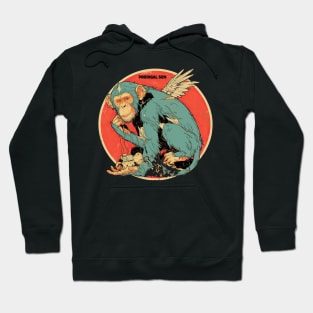 Prodigal son Iron Maiden monkey Hoodie